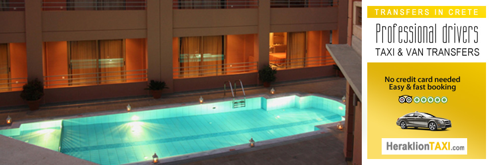 Heraklion Crete Airport Taxi to Anatoli Apts in Agia Pelagia