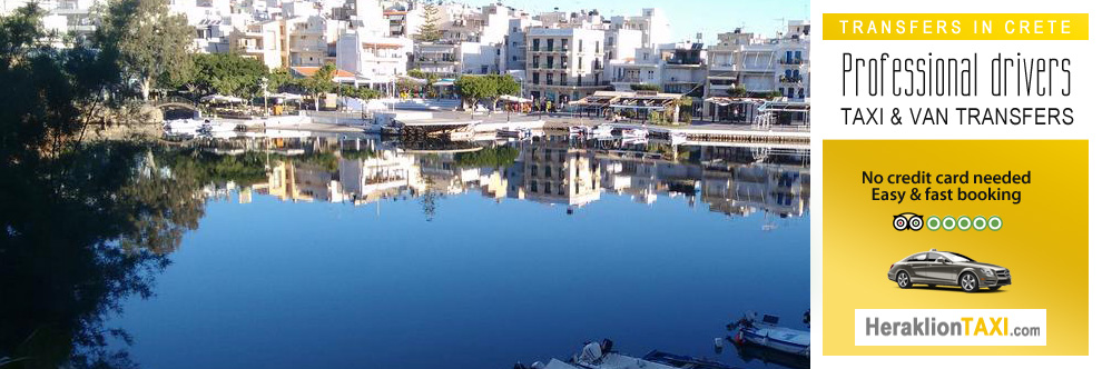 Heraklion Crete Airport Taxi to Marine Thea Apts in Agios Nikolaos