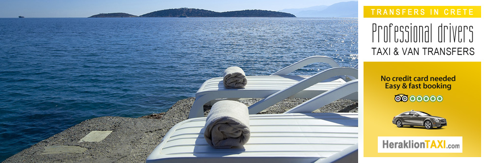 Heraklion Crete Airport Taxi to Victoria Hotel in Agios Nikolaos