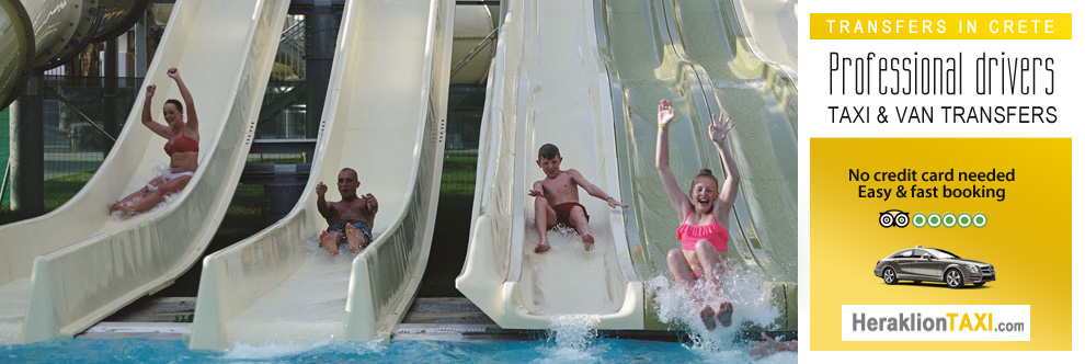 Heraklion Crete Airport Taxi to Akti Zeus in Amoudara