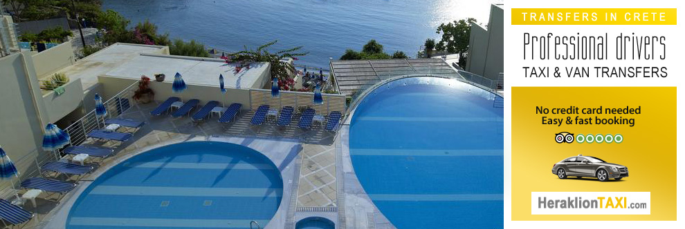 Heraklion Crete Airport Taxi to Bali Beach Hotel in Bali