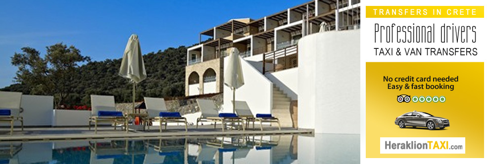 Heraklion Crete Airport Taxi to Filion Suites Resorts and Spa in Bali