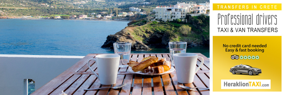 Heraklion Crete Airport Taxi to Villa Vasilis in Bali