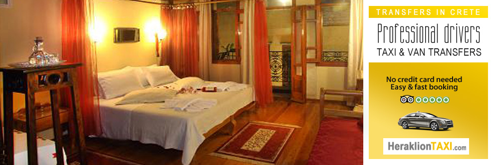 Heraklion Crete Airport Taxi to Palazzo Di Pietro in Chania City