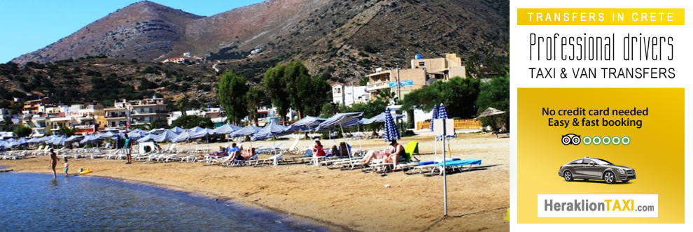 Heraklion Crete Airport Taxi to Sailors Apts in Elounda
