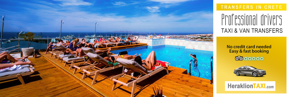 Heraklion Crete Airport Taxi to Capsis Astoria Hotel in Heraklion City
