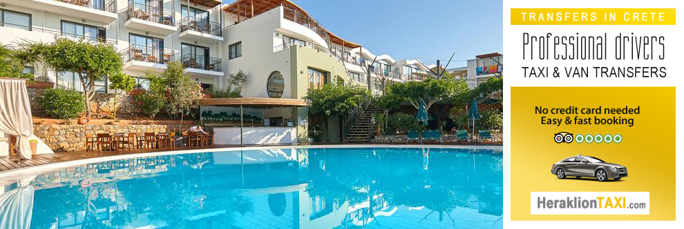 Heraklion Crete Airport Taxi to Arminda Hotel and spa in Hersonissos