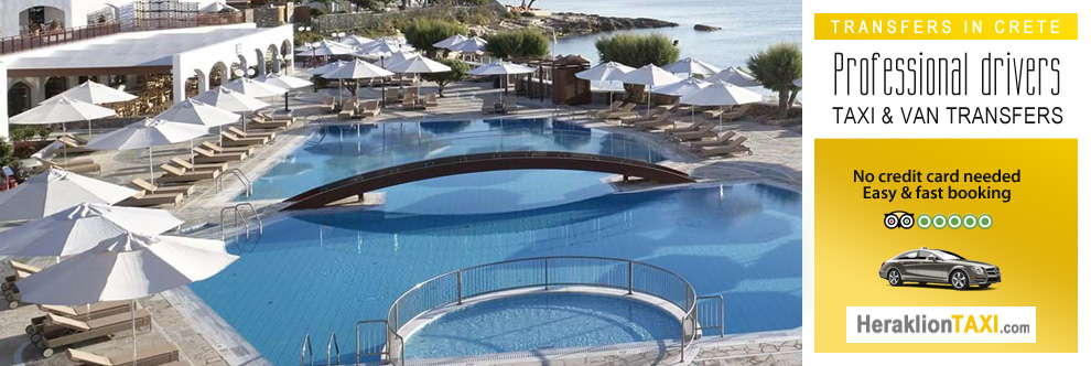 Heraklion Crete Airport Taxi to Creta Maris in Hersonissos