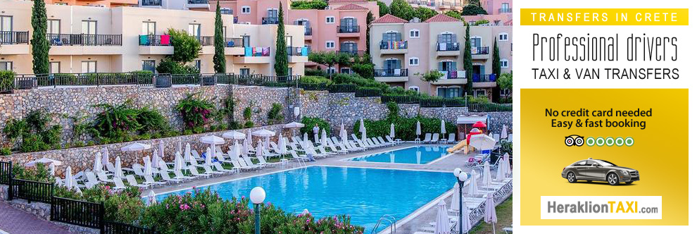 Heraklion Crete Airport Taxi to Smartline Village Resort in Hersonissos