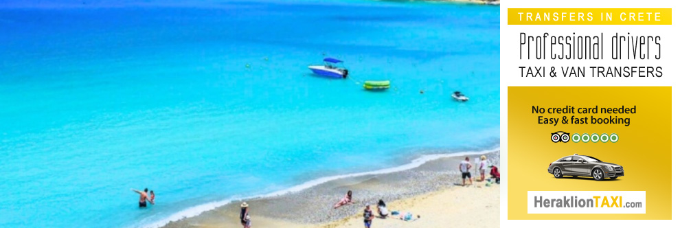 Heraklion Crete Airport Taxi to Anemone Seaside Traditional Homes in Istron